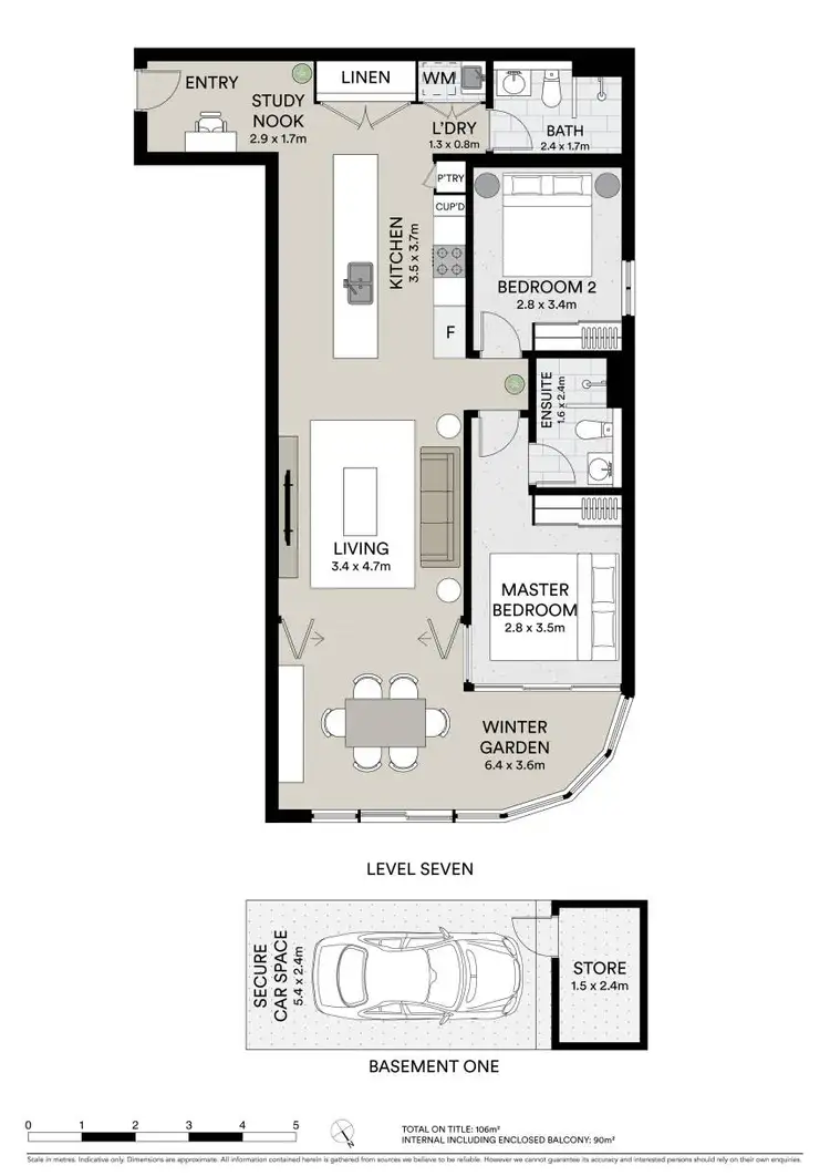 Floorplan of Homely apartment listing, 701/17 Wentworth Place, Wentworth Point NSW 2127