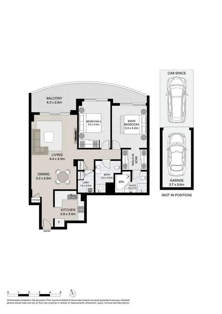 Floorplan of Homely apartment listing, 123/8 Ashton Street, Rockdale NSW 2216