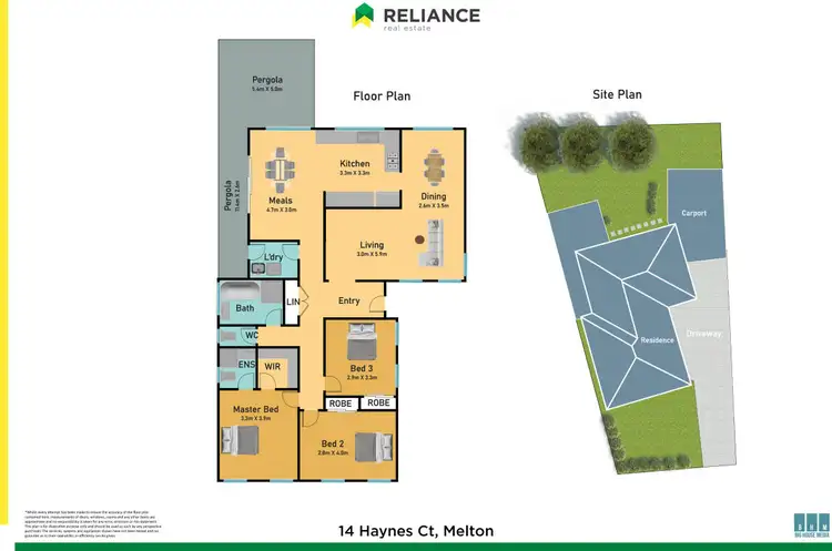 Floorplan of Homely house listing, 14 Haynes Court, Melton VIC 3337