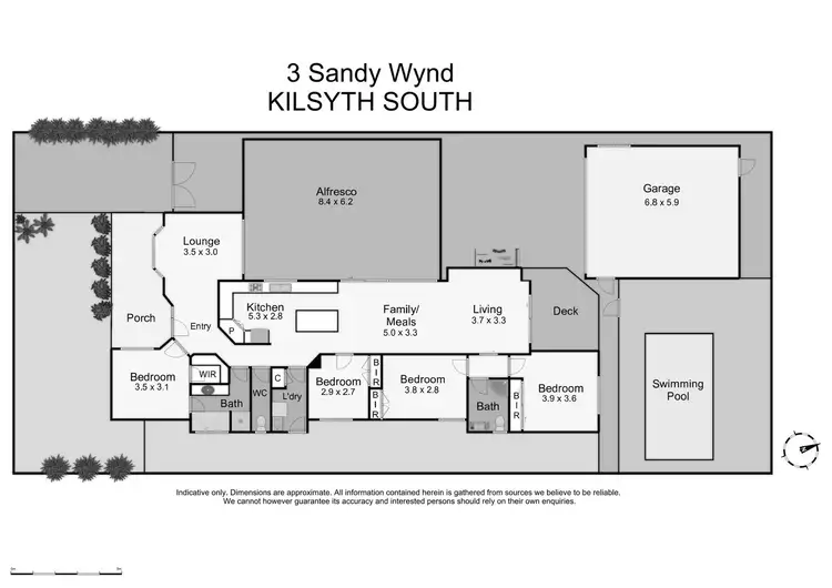 Floorplan of Homely house listing, 3 Sandy Wynd, Kilsyth South VIC 3137