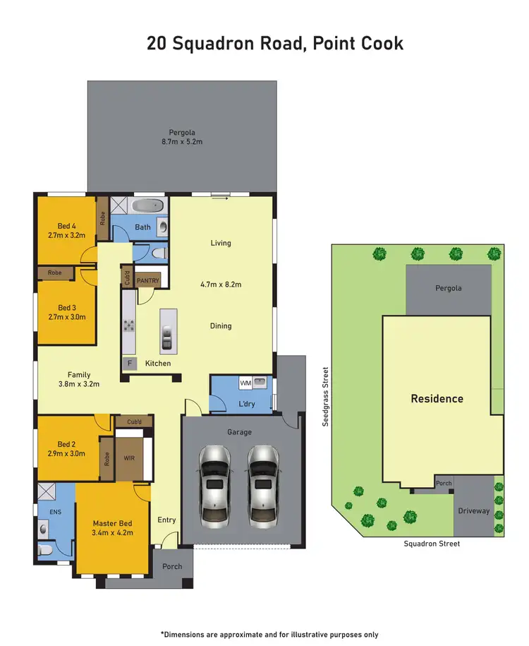 Floorplan of Homely house listing, 20 Squadron Road, Point Cook VIC 3030