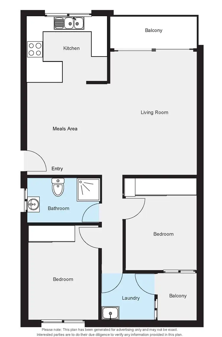 Floorplan of Homely unit listing, 36/429 McDonald Road, Lavington NSW 2641