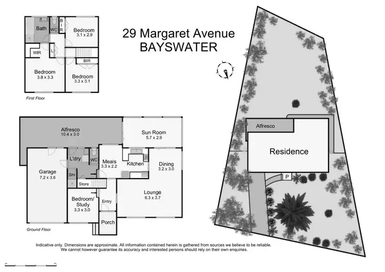 Floorplan of Homely house listing, 29 Margaret Avenue, Bayswater VIC 3153