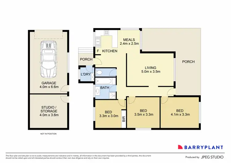 Floorplan of Homely house listing, 16 Avondale Avenue, St Albans VIC 3021