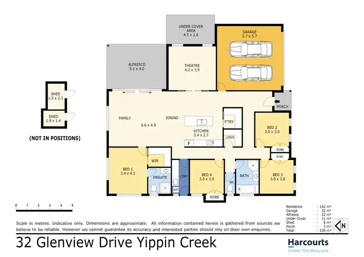 Floorplan of Homely house listing, 32 Glenview Drive, Wauchope NSW 2446