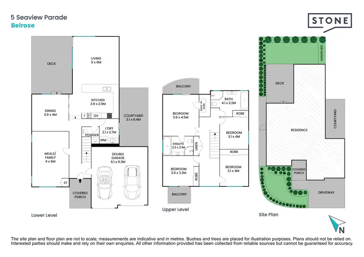 Floorplan of Homely house listing, 5 Seaview Parade, Belrose NSW 2085