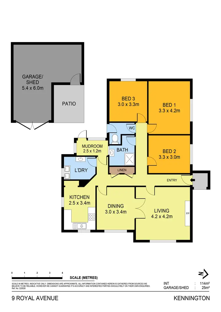 Floorplan of Homely house listing, 9 Royal Avenue, Kennington VIC 3550