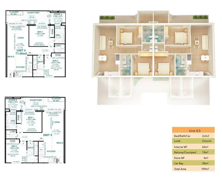 Floorplan of Homely unit listing, 4/48 Frederick Street Street, Belmont WA 6104