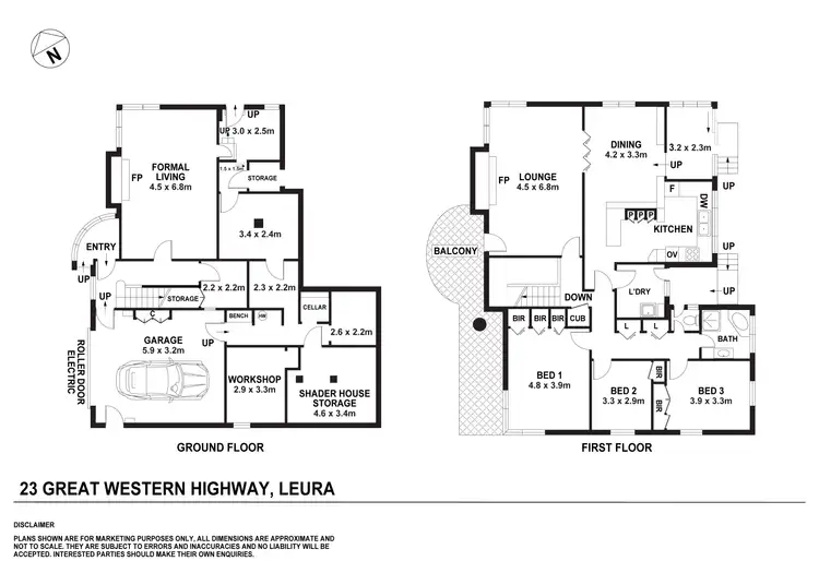 Floorplan of Homely house listing, 23 Great Western Highway, Leura NSW 2780