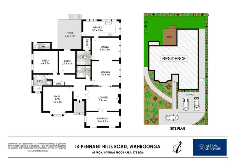 Floorplan of Homely house listing, 14 Pennant Hills Road, Wahroonga NSW 2076