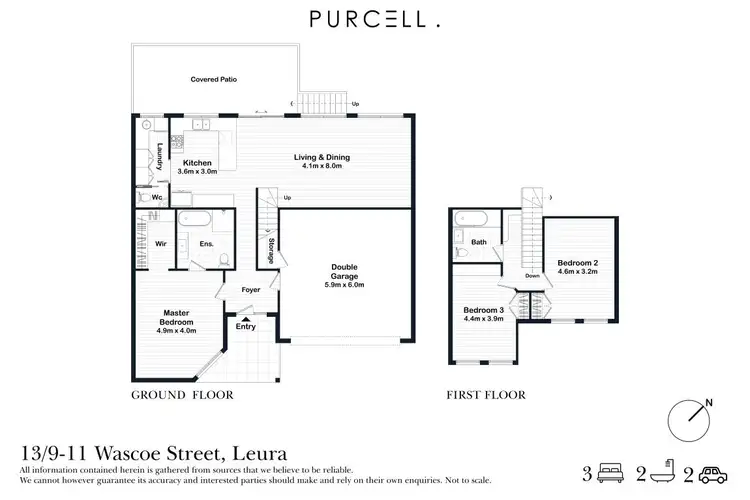 Floorplan of Homely apartment listing, 13/9-11 Wascoe Street, Leura NSW 2780