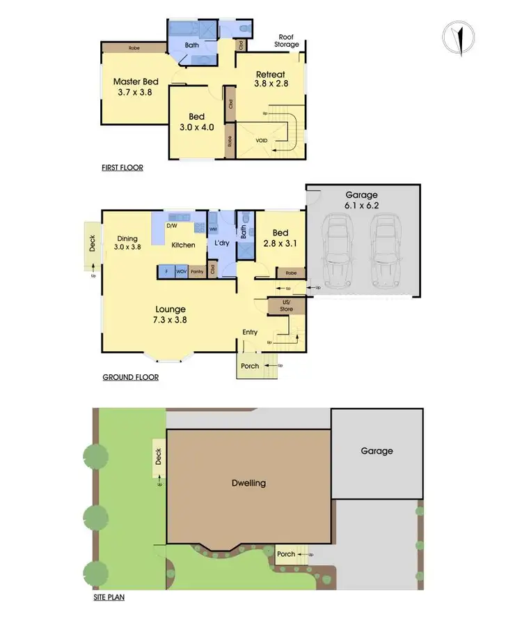 Floorplan of Homely house listing, 24 Charles Street, Surrey Hills VIC 3127