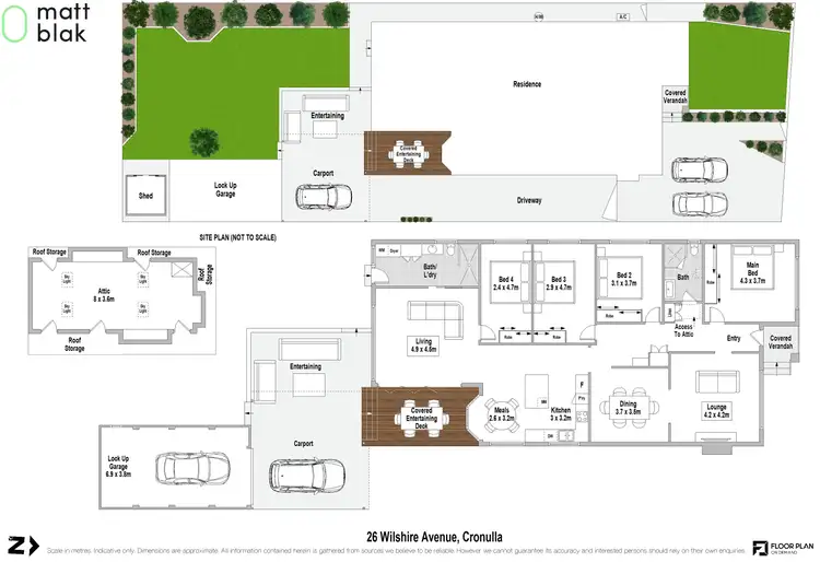 Floorplan of Homely house listing, 26 Wilshire Avenue, Cronulla NSW 2230