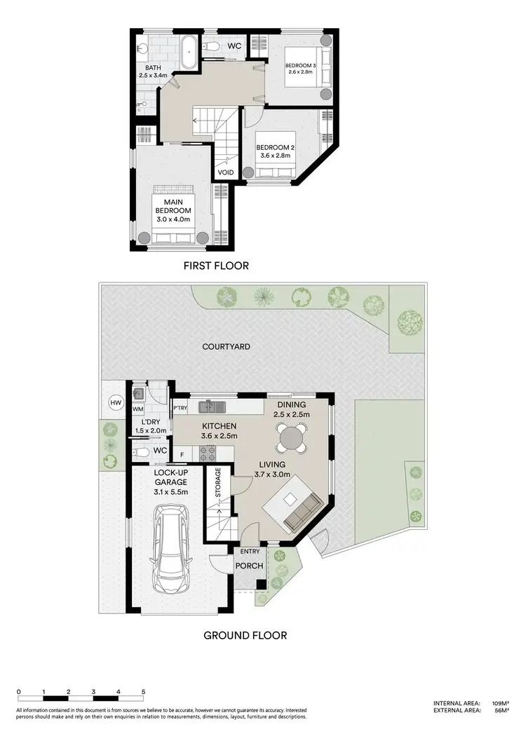 Floorplan of Homely villa listing, 6/2 Oxford Drive, Lake Haven NSW 2263