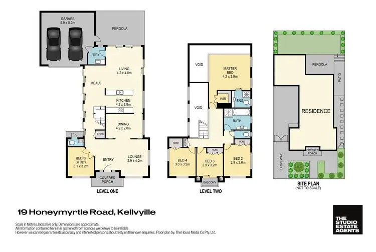 Floorplan of Homely semi-detached listing, 19 Honeymyrtle Road, Kellyville NSW 2155