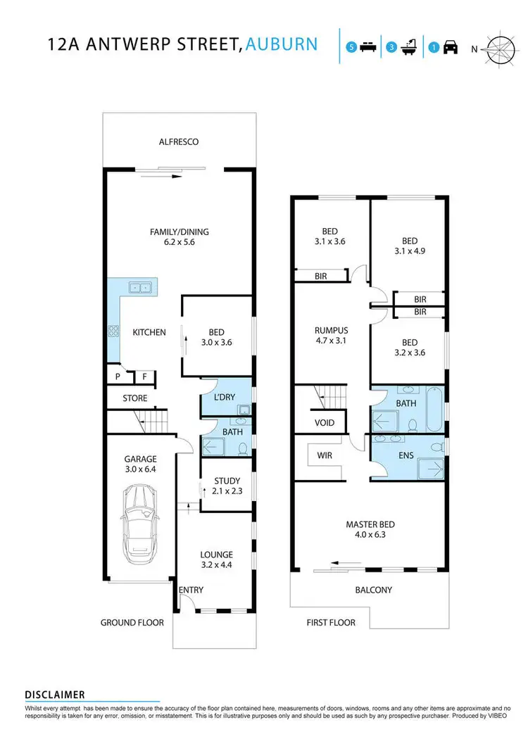 Floorplan of Homely house listing, 12a Antwerp Street, Auburn NSW 2144