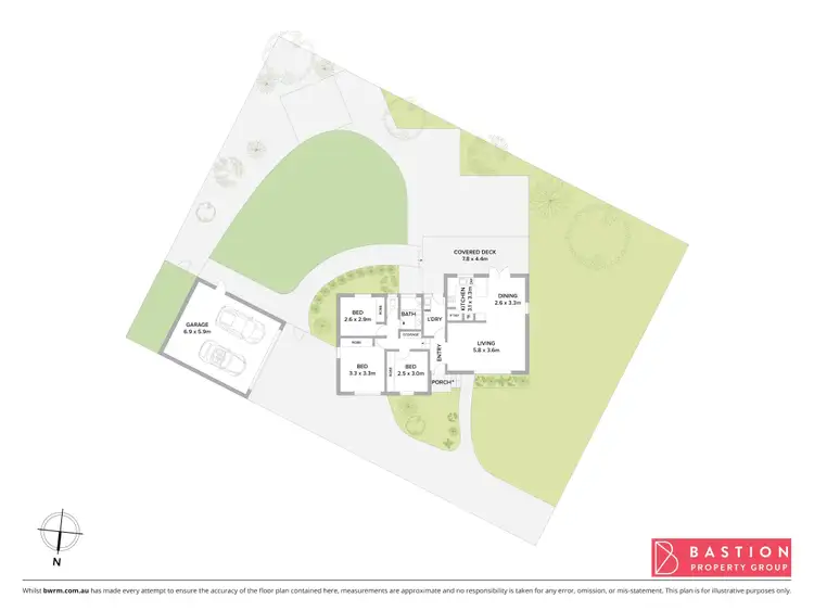 Floorplan of Homely house listing, 28 Michie Street, Wanniassa ACT 2903