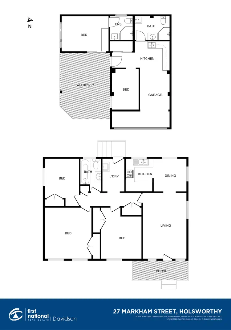 Floorplan of Homely house listing, 27 Markham Street, Holsworthy NSW 2173