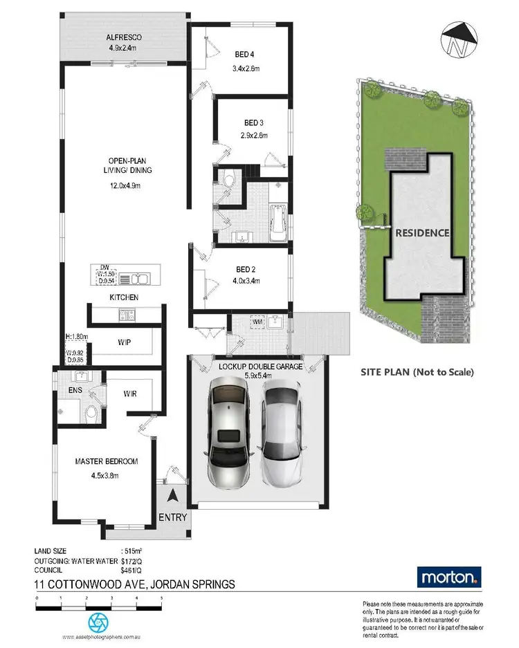 Floorplan of Homely house listing, 11 Cottonwood Avenue, Jordan Springs NSW 2747