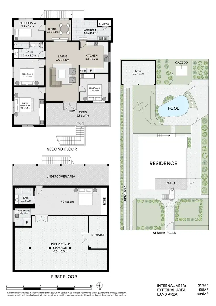 Floorplan of Homely house listing, 80 Albany Road, Pimlico QLD 4812
