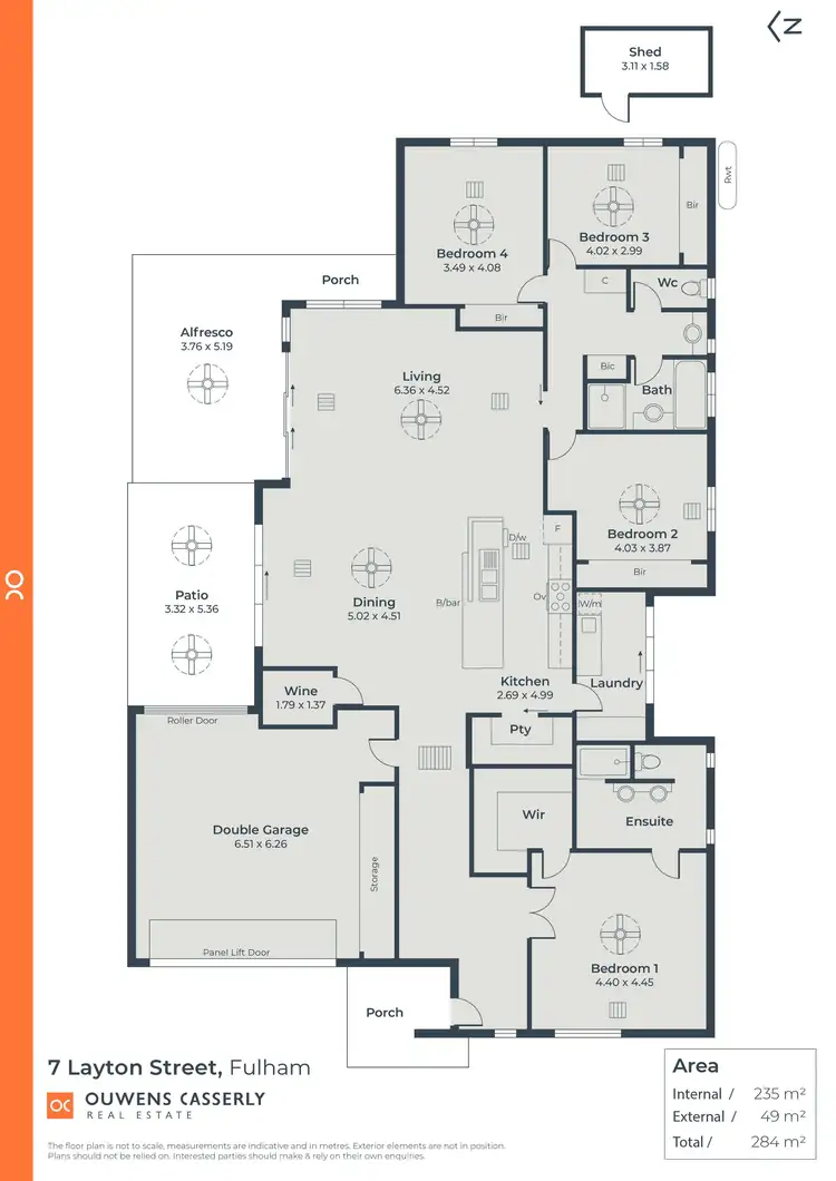 Floorplan of Homely house listing, 7 Layton Street, Fulham SA 5024