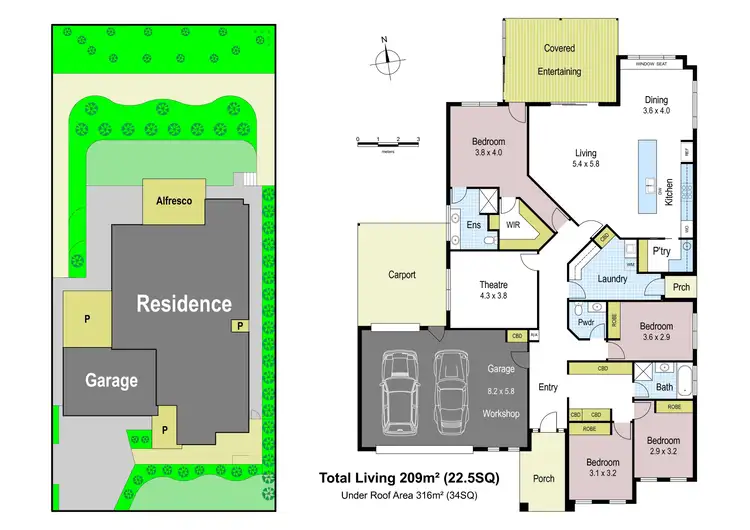 Floorplan of Homely house listing, 92 Bexley Boulevard, Drouin VIC 3818