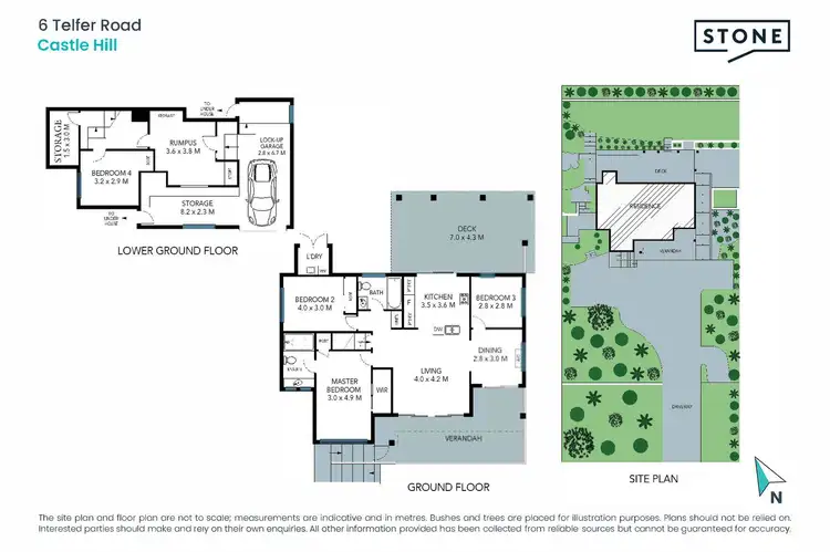 Floorplan of Homely house listing, 6 Telfer Road, Castle Hill NSW 2154