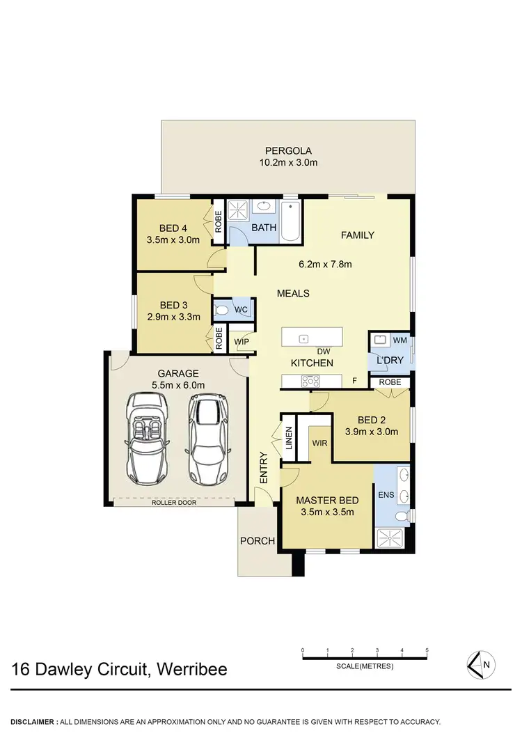 Floorplan of Homely house listing, 16 Dawley Circuit, Werribee VIC 3030