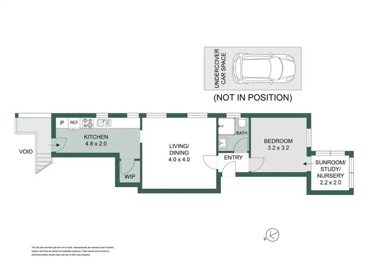 Floorplan of Homely apartment listing, 8/83 Cremorne Road, Cremorne Point NSW 2090