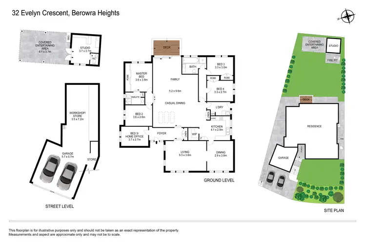 Floorplan of Homely house listing, 32 Evelyn Crescent, Berowra Heights NSW 2082