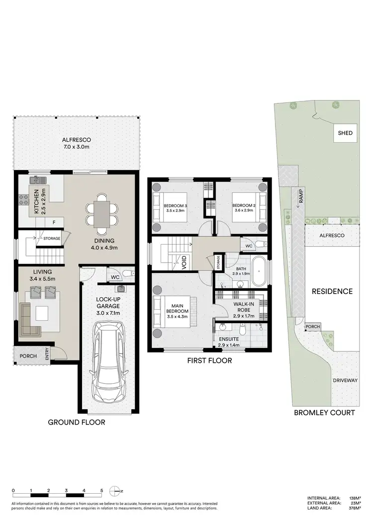 Floorplan of Homely house listing, 40A Bromley Court, Lake Haven NSW 2263