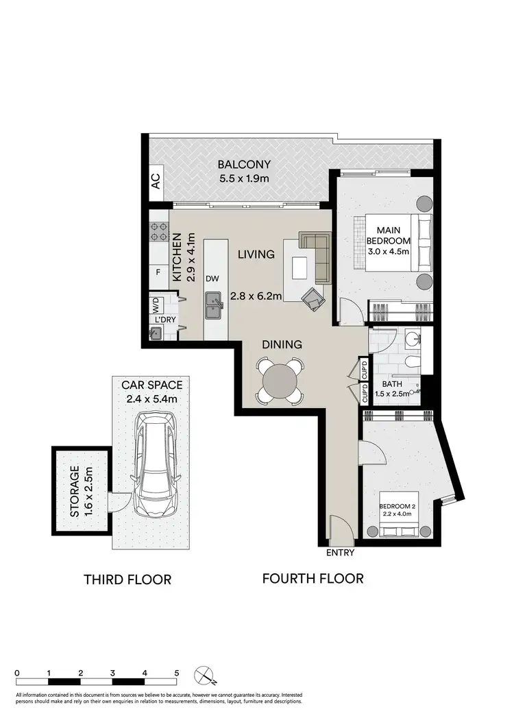 Floorplan of Homely apartment listing, 407/3 Penprase Lane, Miranda NSW 2228