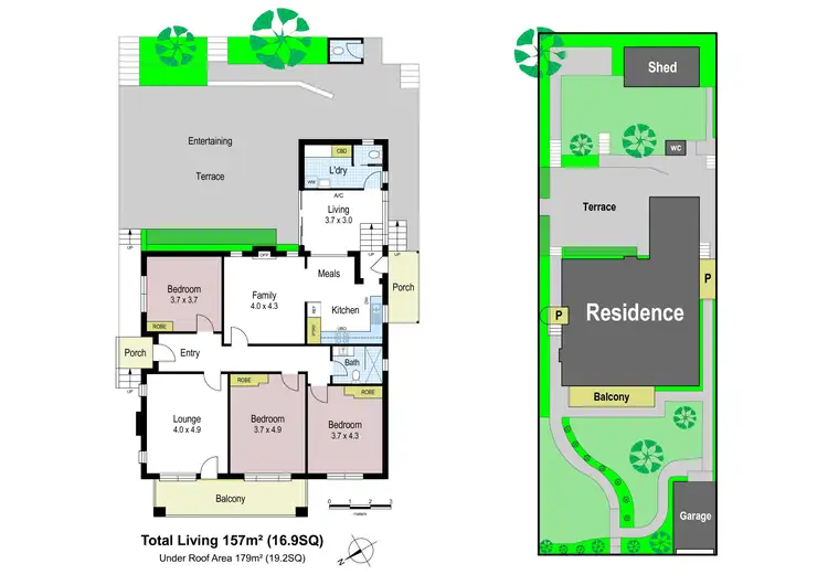 Floorplan of Homely house listing, 5 Toorak Avenue, Warragul VIC 3820