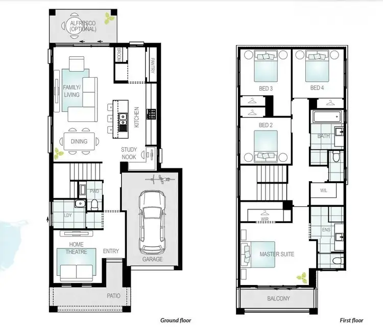 Floorplan of Homely house listing, Lot 36. Kelly Street, Austral NSW 2179