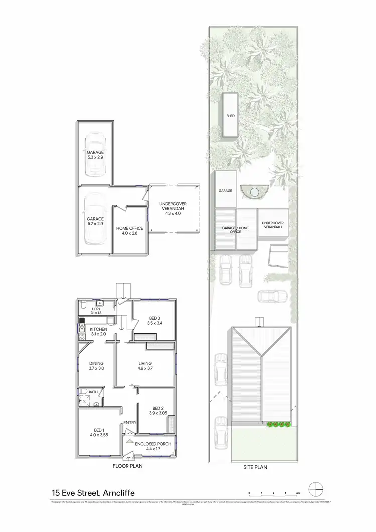 Floorplan of Homely house listing, 15 Eve Street, Arncliffe NSW 2205