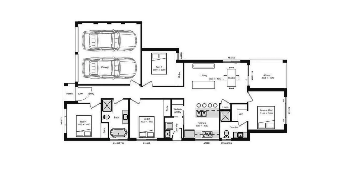 Floorplan of Homely house listing, Address available on request