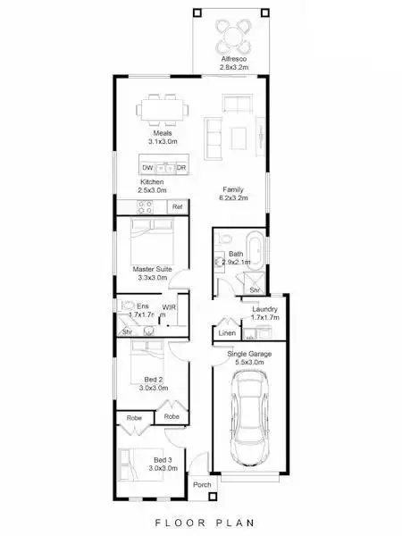 Floorplan of Homely house listing, Address available on request