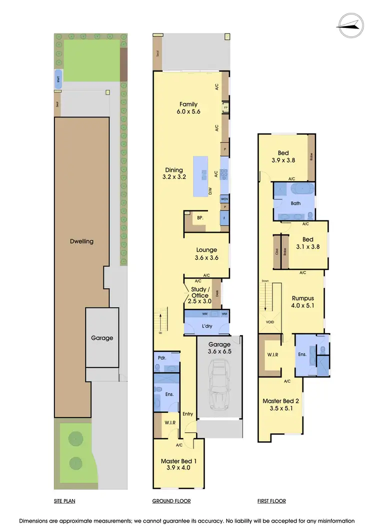 Floorplan of Homely townhouse listing, 46 Upton Street, Altona VIC 3018