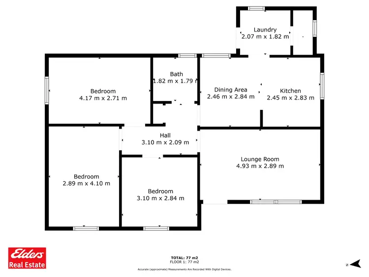 Floorplan of Homely house listing, 37 East Terrace, Cleve SA 5640