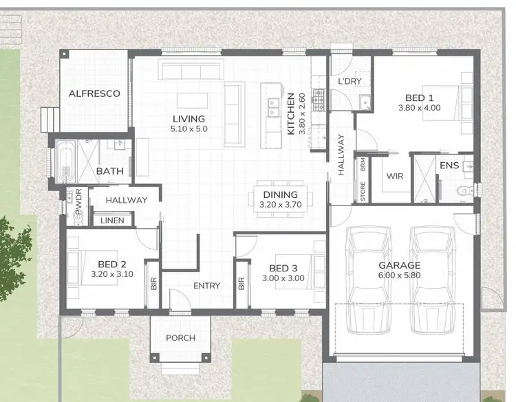 Floorplan of Homely house listing, Address available on request