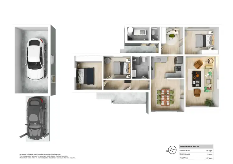 Floorplan of Homely house listing, 3 Noel Avenue, Adamstown NSW 2289