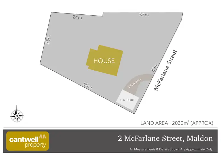 Floorplan of Homely house listing, 2 McFarlane Street, Maldon VIC 3463