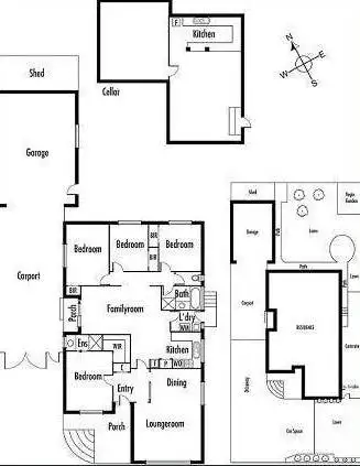 Floorplan of Homely house listing, 48 Rembrandt Drive, Wheelers Hill VIC 3150