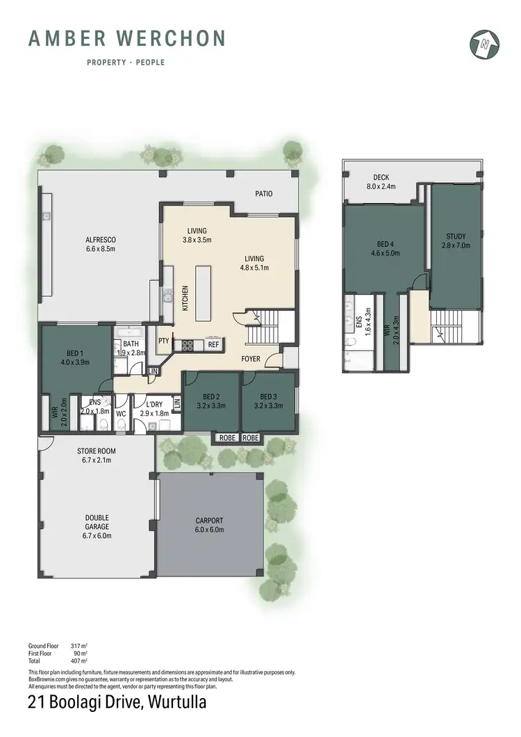Floorplan of Homely house listing, 21 Boolagi Drive, Wurtulla QLD 4575
