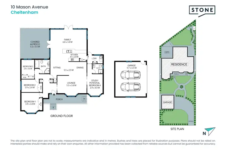 Floorplan of Homely house listing, 10 Mason Avenue, Cheltenham NSW 2119