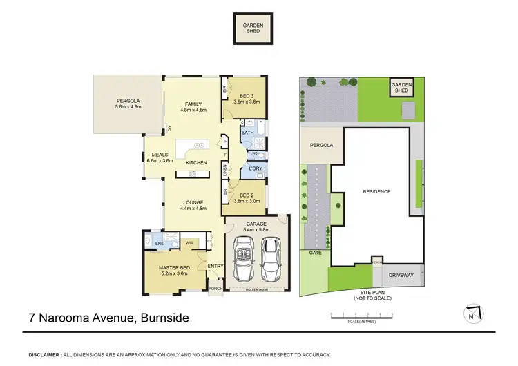 Floorplan of Homely house listing, 7 Narooma Avenue, Burnside VIC 3023