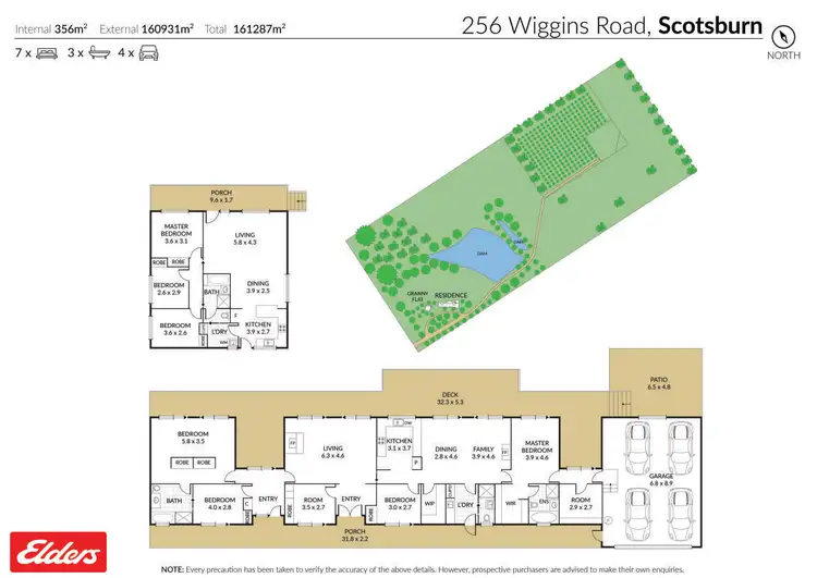 Floorplan of Homely rural property listing, 256 Wiggins Road, Scotsburn VIC 3352