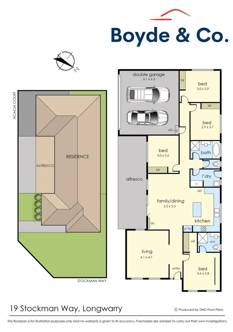 Floorplan of Homely house listing, 19 Stockman Way, Longwarry VIC 3816