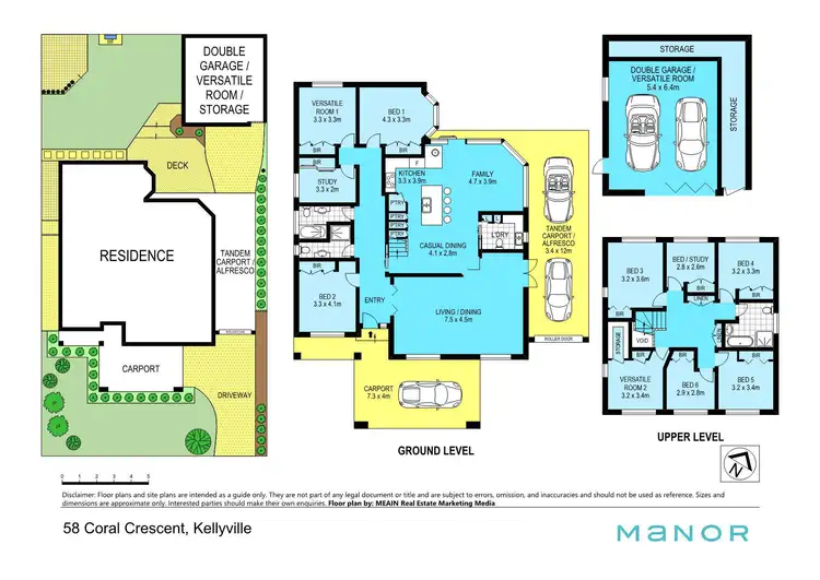 Floorplan of Homely house listing, 58 Coral Crescent, Kellyville NSW 2155