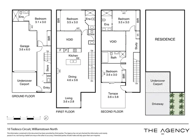 Floorplan of Homely townhouse listing, 10 Tedesco Circuit, Williamstown North VIC 3016